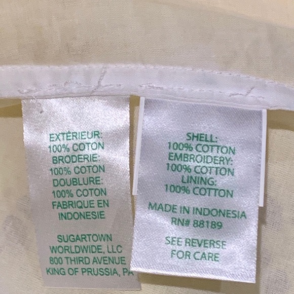 Authentic Lilly Pulitzer Small Scalloped Lace Top. - Picture 7 of 8